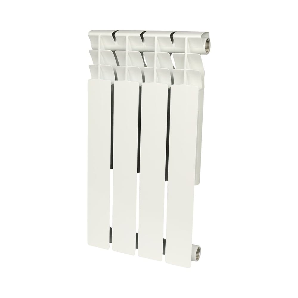 Биметаллический радиатор ROMMER Optima BM 500 4 секции RAL9016 89570
