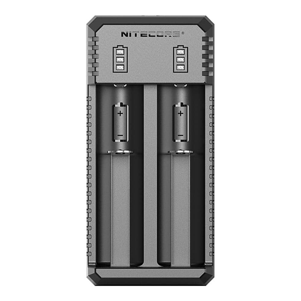 Зарядное устройство Nitecore UI2 18650/21700 на 2АКБ Intellicharge V2 Совместим с Li-ion и IMR аккумуляторами с автоматическим определением 18477