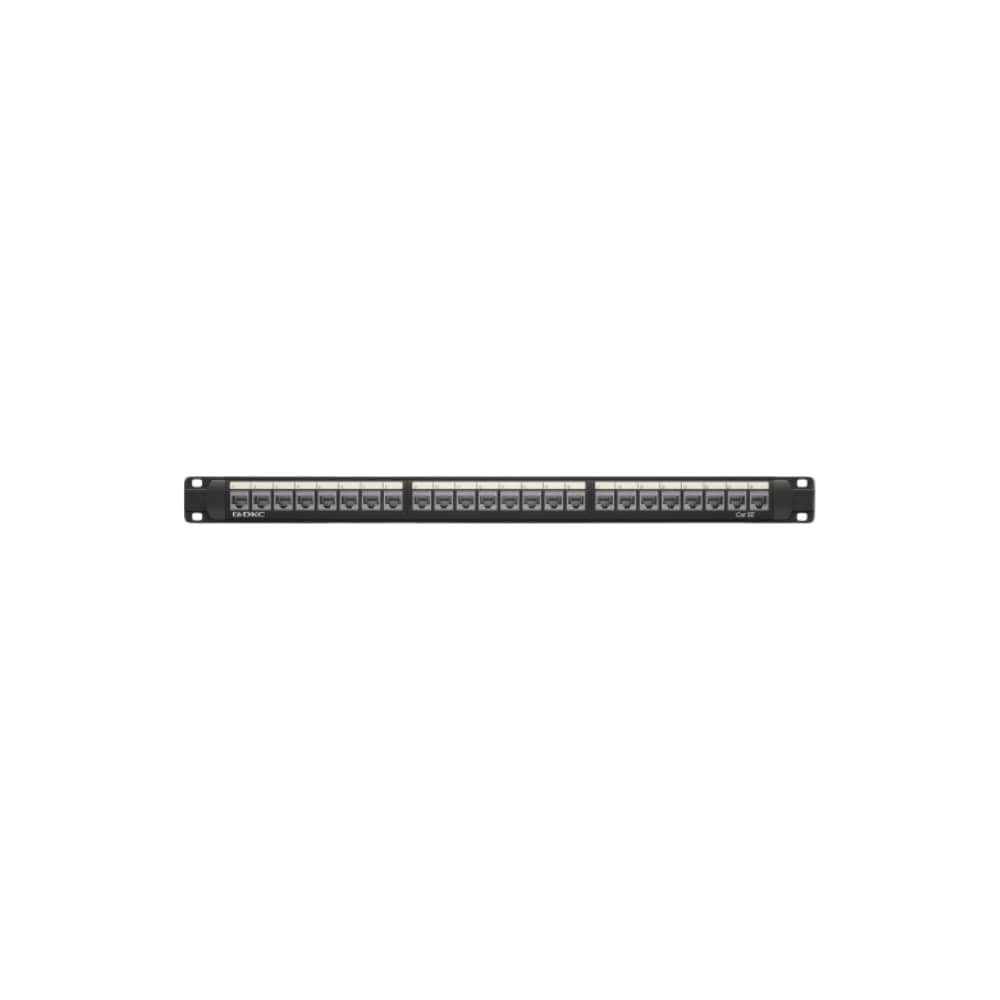 Патч-панель DKC 19",1u,cat5e, 24 модуля rj45, экранированная RN5PPF24