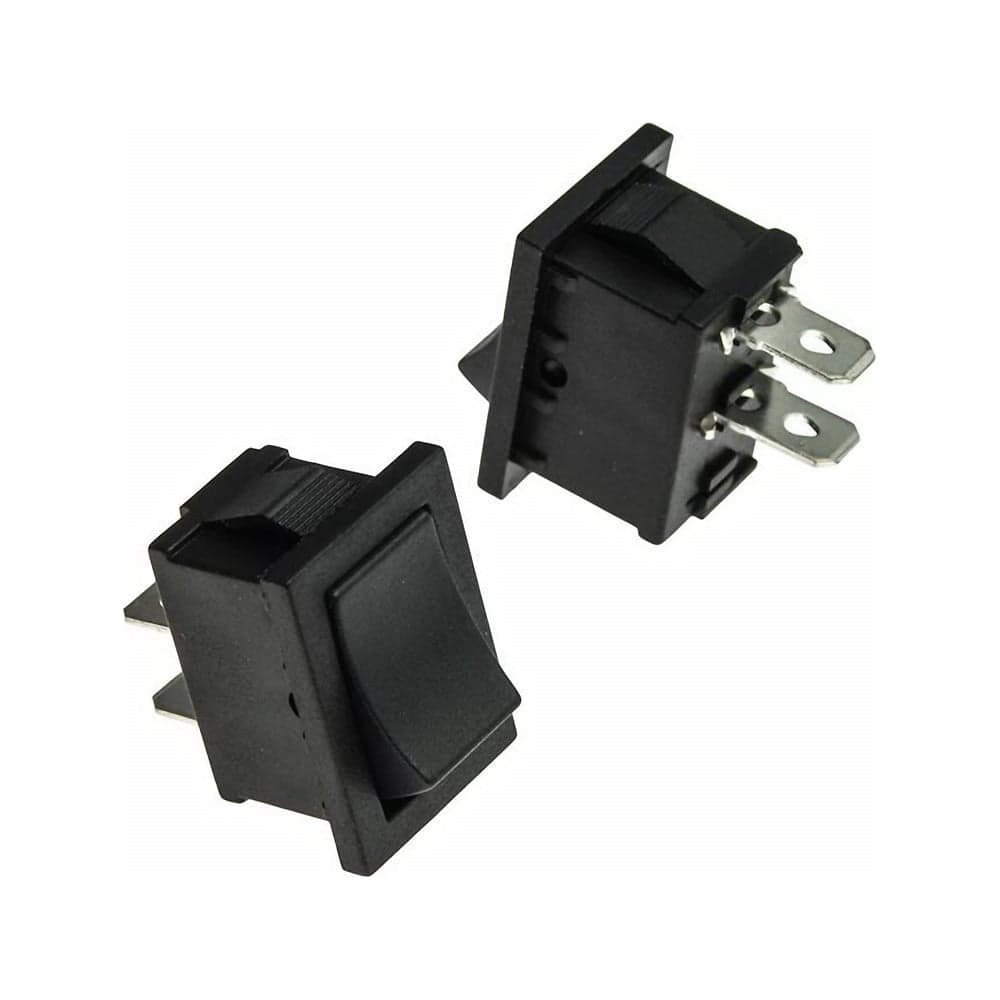 Клавишный переключатель Pro Legend 2 контакта, ON-OFF, черный PL2402