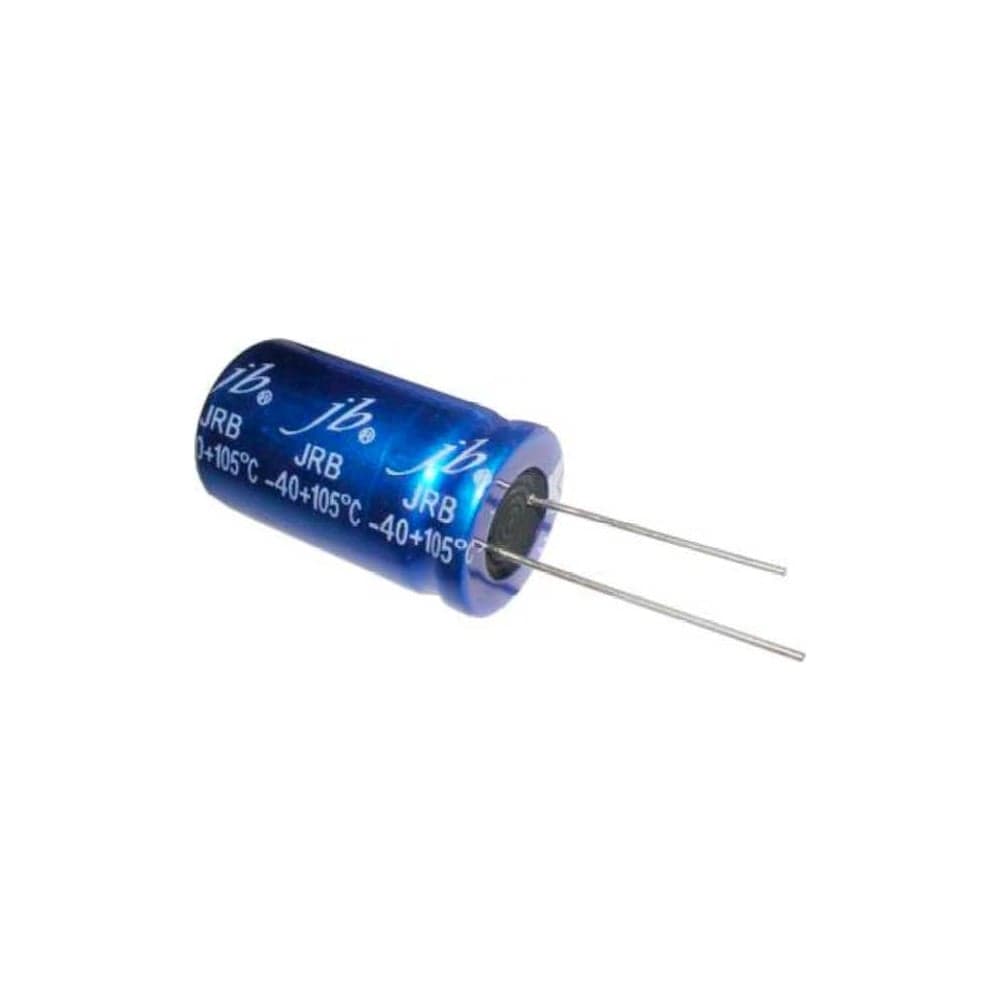 Конденсатор электролитический JB Capacitors 220мкФ, 16В, 105C, 6.3x11 / P:2.5 мм, JRB1C221M02500630110000B-39
