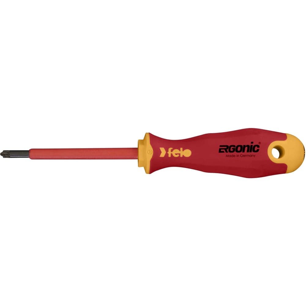 Диэлектрическая крестовая отвертка Felo Ergonic +/- Z 1X 80 41710290