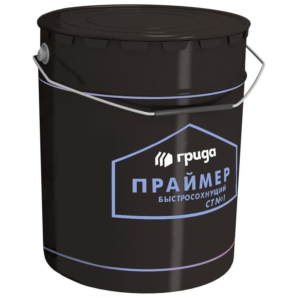 Битумный праймер ГРИДА СТ, быстросохнущий, 20 кг НФ-00000236