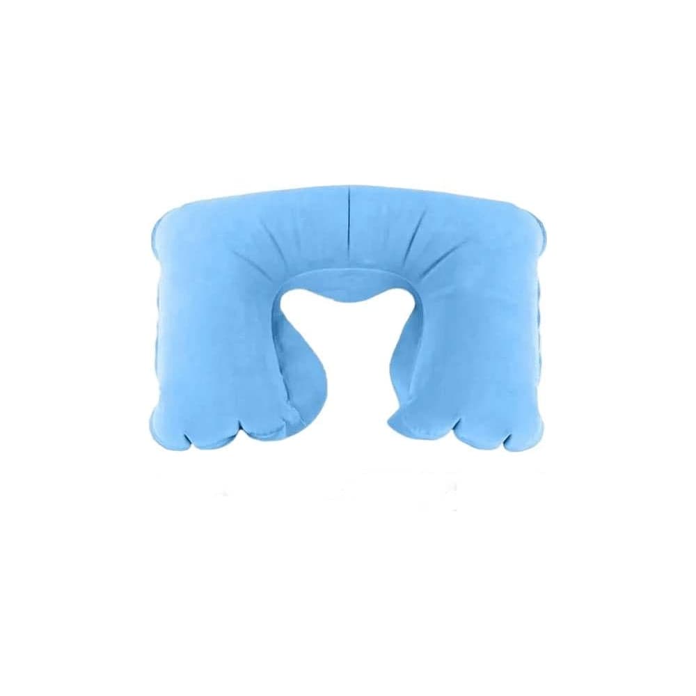 Подушка надувная Travel Comfort, дорожная, цвет голубой Homium PLWTrave01LBlue
