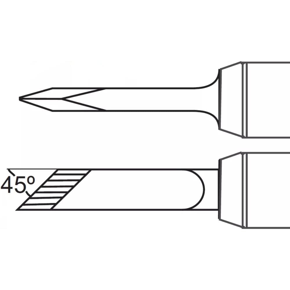 Наконечник (4.5х15.1 мм; ножевидный) для PS900 METCAL SFV-DRK45A