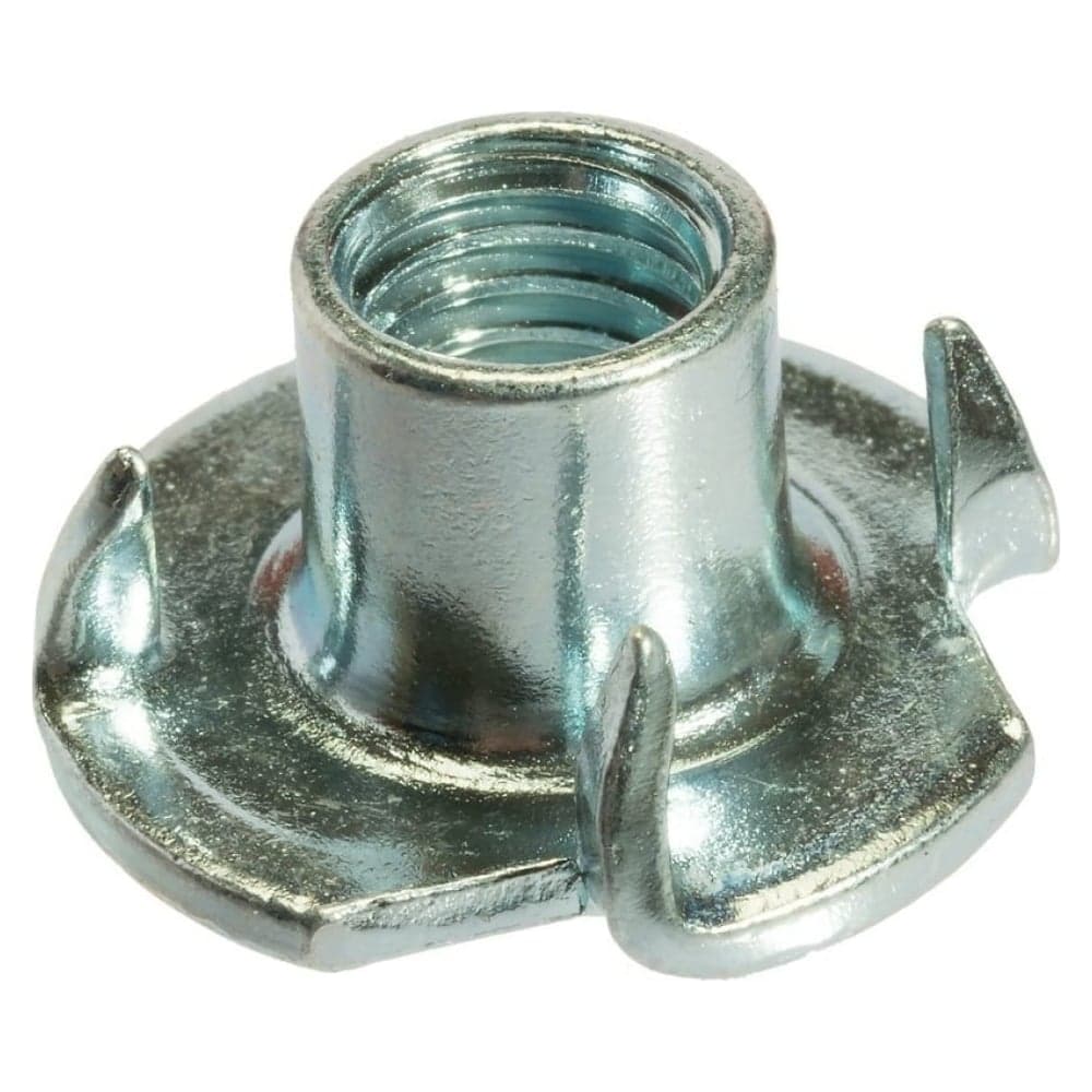 Гайка Insparion М6x9, DIN 1624, мебельная, врезная, цинк (4 шт) С1-00000903