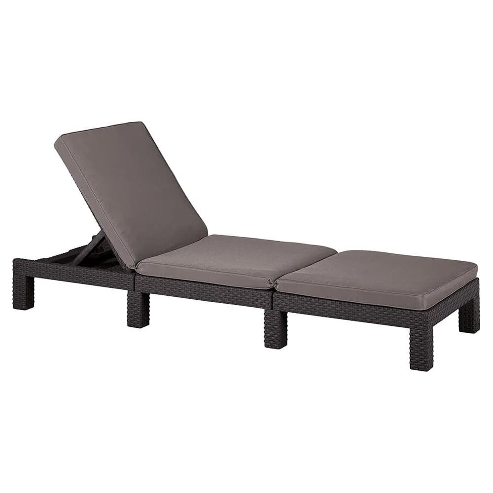 Шезлонг Keter Daytona Delux коричневый 258814