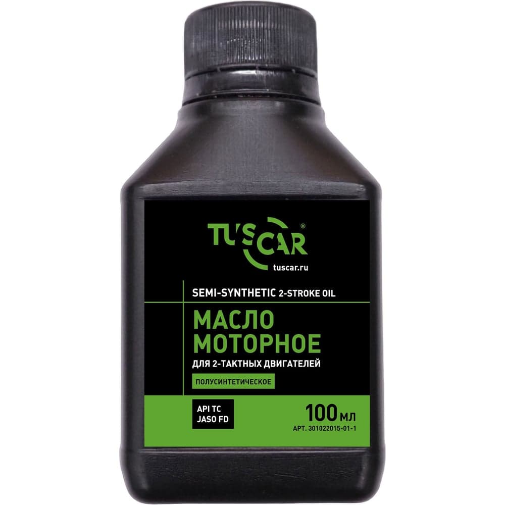 Масло полусинтетическое 2-х тактное 0.1 л, API TC/JACO FD TUSCAR 301022015-01-1