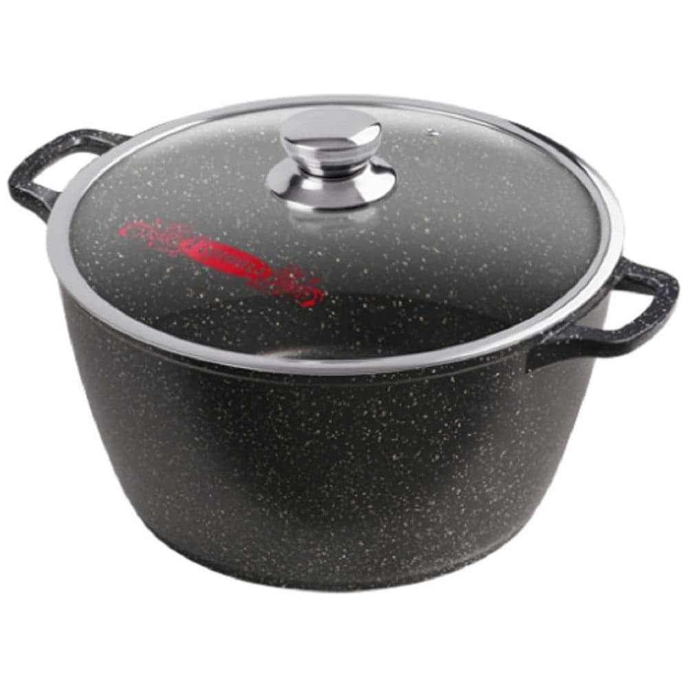 Кастрюля Горница 2 л, гранит induction, литые ручки, с крышкой ТП11591