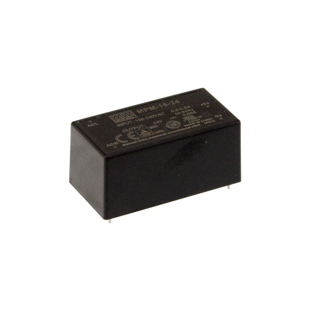 Источник питания Mean Well MPM-15-24 AC/DC 15.1Вт Т02870974