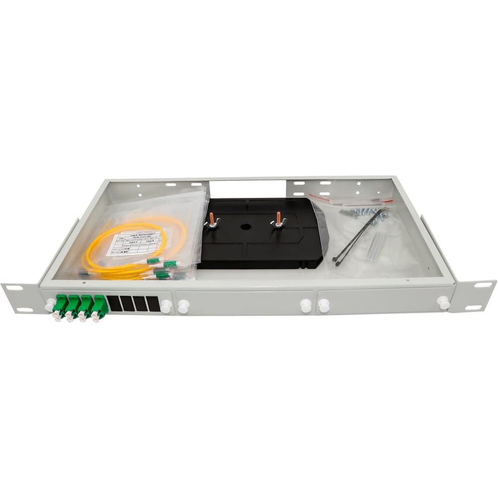 Кросс НК-Групп в стойку 19” 1u-ru24-lc/apc-4d-8-1 - в комплектации на 8 портов 1ULCA4d