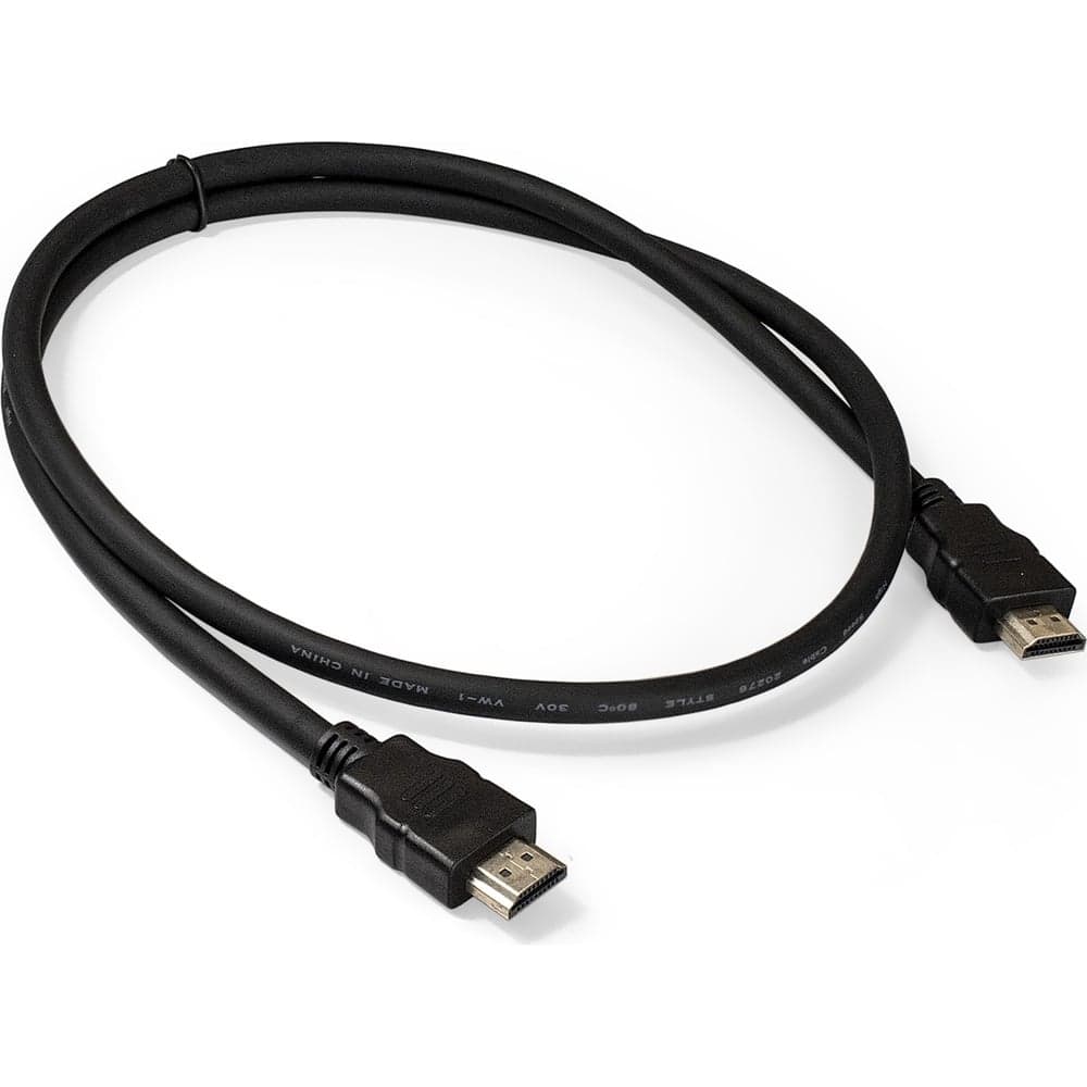 Кабель ExeGate HDMI EX-CC-HDMI2-1.0 19M 19M, v2.0, 1м, 4K UHD, Ethernet, позолоченные контакты 287729