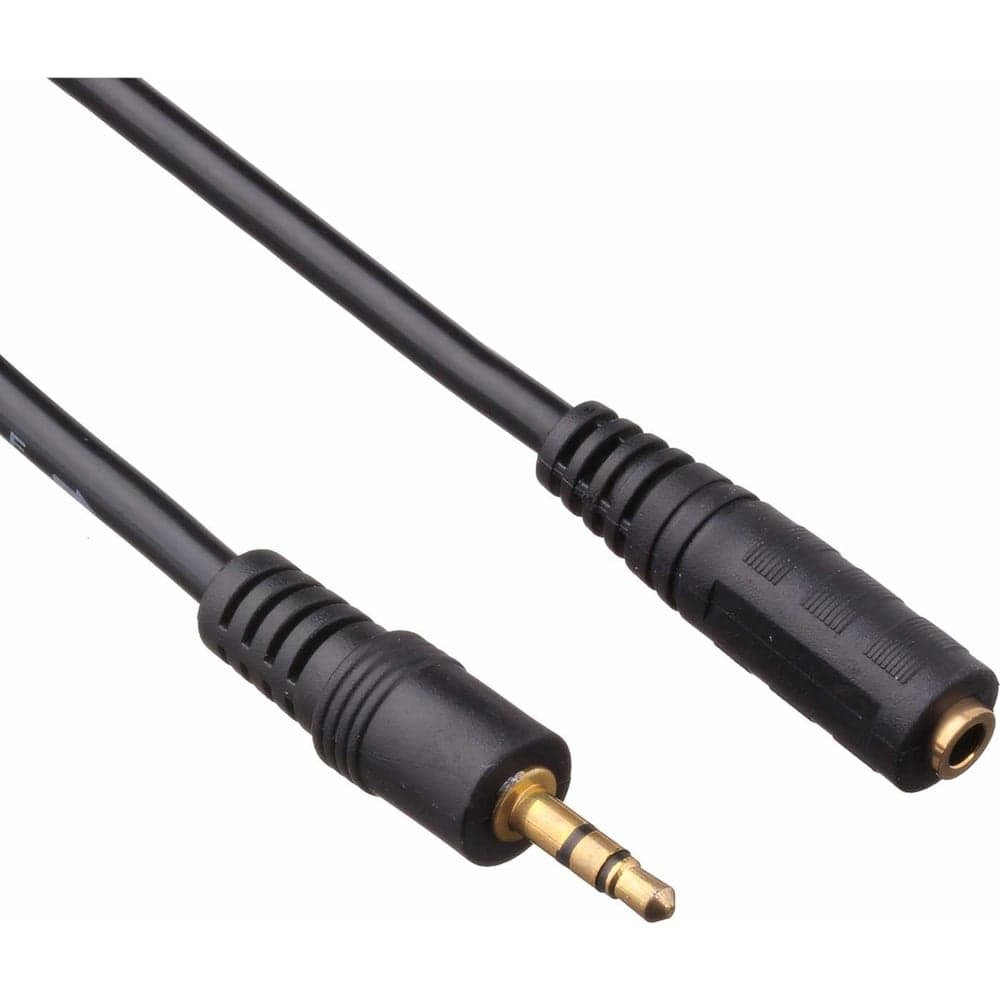 Удлинитель ExeGate звуковой EX-CCA-423-2.0 3.5mm Jack M 3.5mm Jack F, 2м, позолоченные контакты 205308