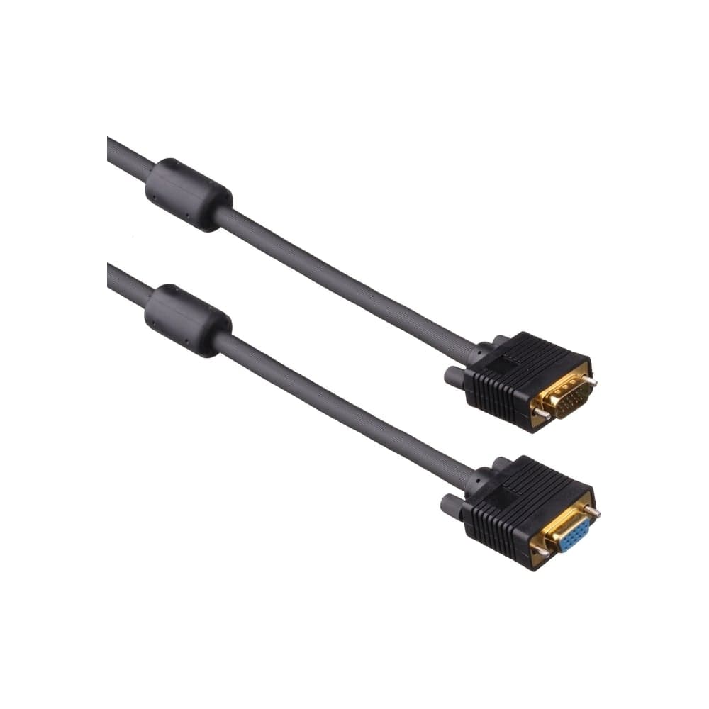 Удлинитель ExeGate монитор-SVGA card EX-CC-VGA-15M15F-1.8 15M 15F, 1,8м, 2 фильтра, позолоченные контакты, экран 138951