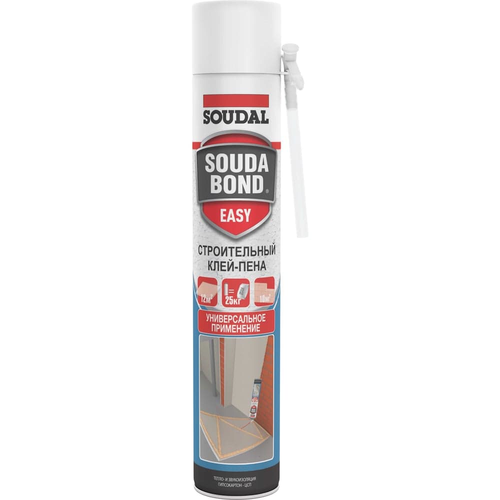 Полиуретановый клей в аэрозоле SOUDAL Easy Soudabond 121621