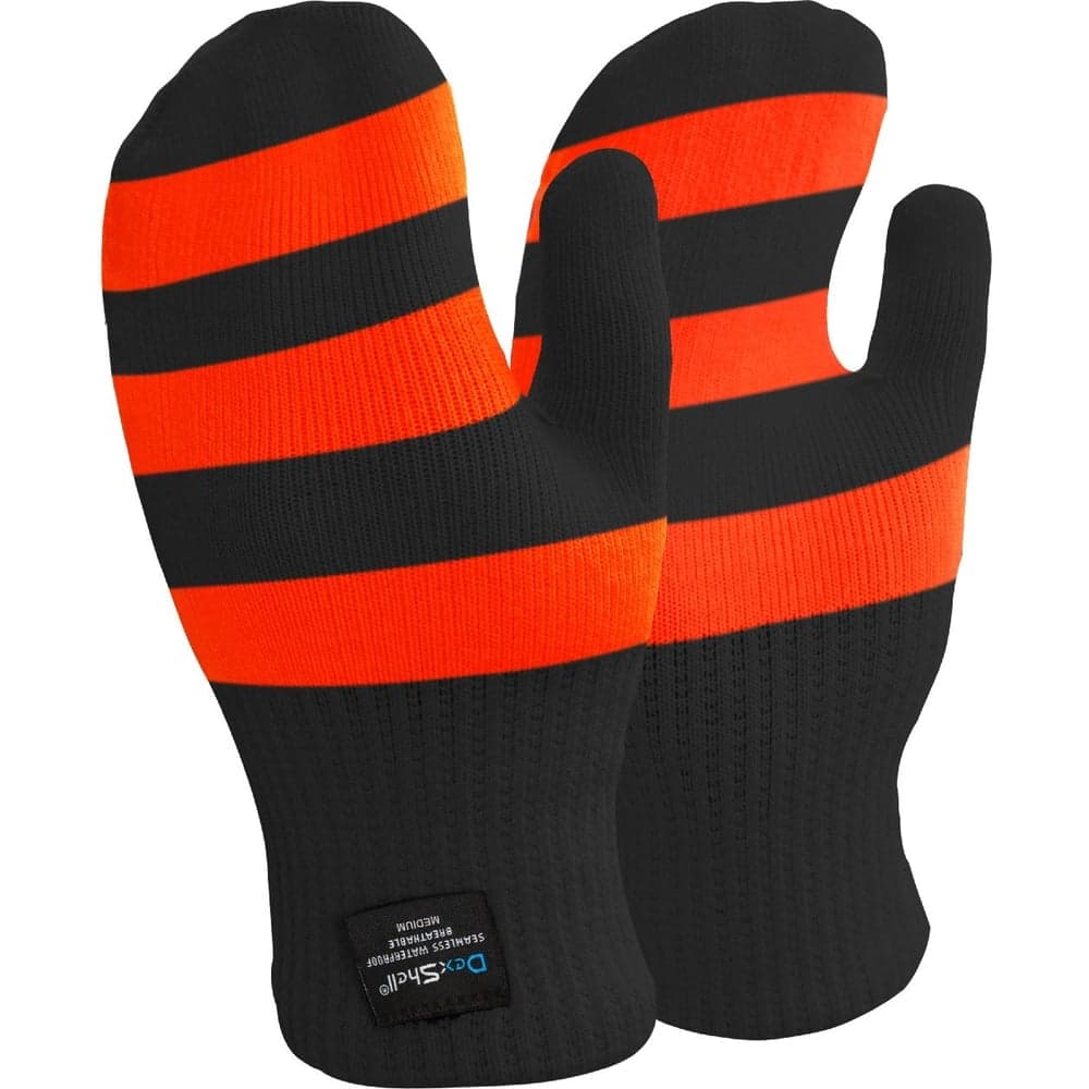 Водонепроницаемые детские варежки DexShell Children mittens, оранжевые DG536L