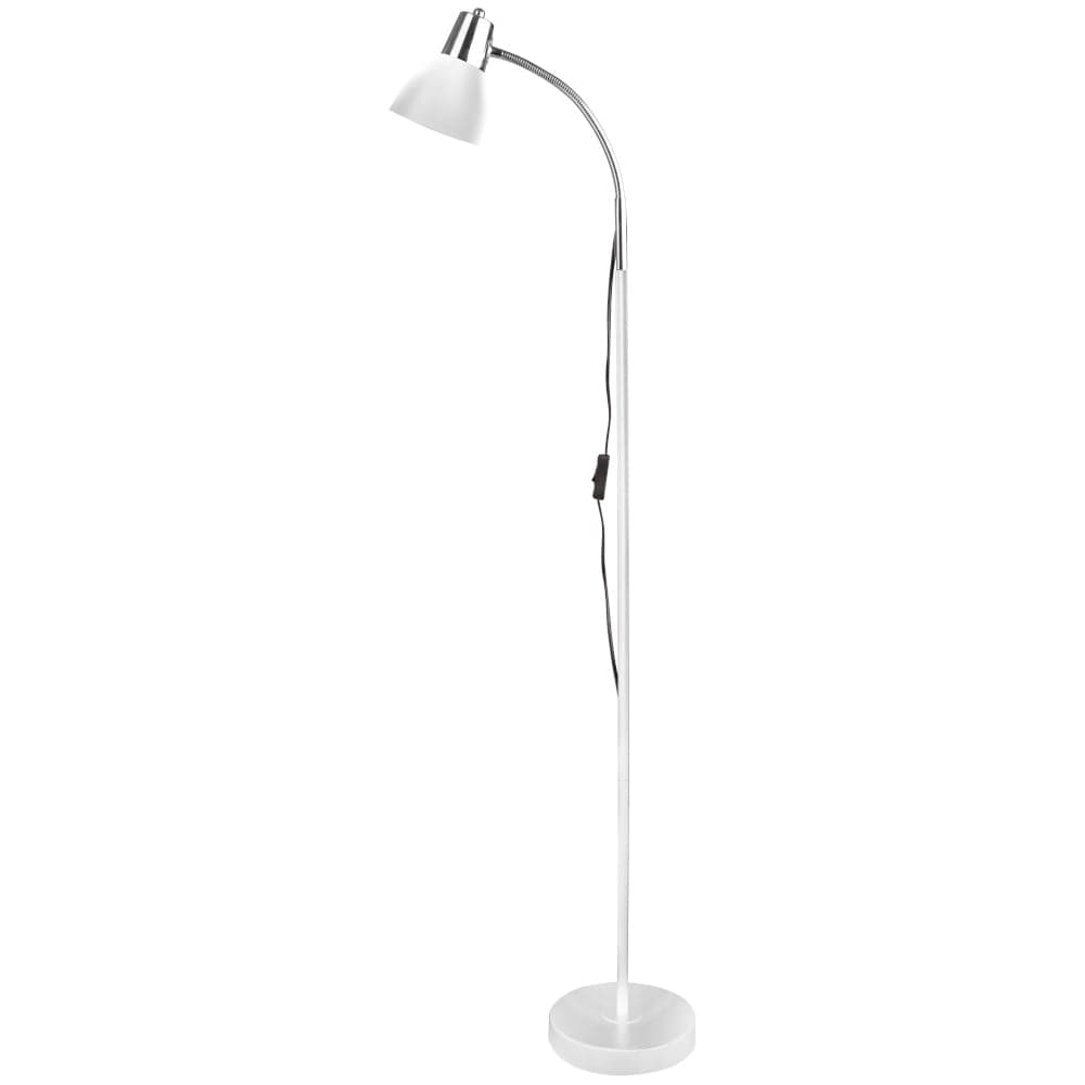 Напольный светильник (торшер) Camelion Kd-359f c01 белый 230v 40w e27 15187
