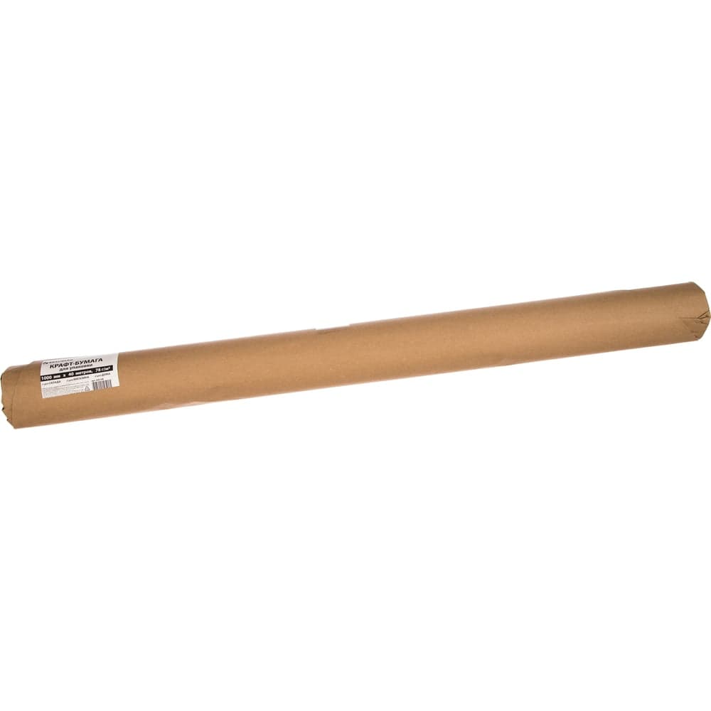Крафт-бумага в рулоне, 1000 мм х 40 м, плотность 78 г/м2, BRAUBERG 440148