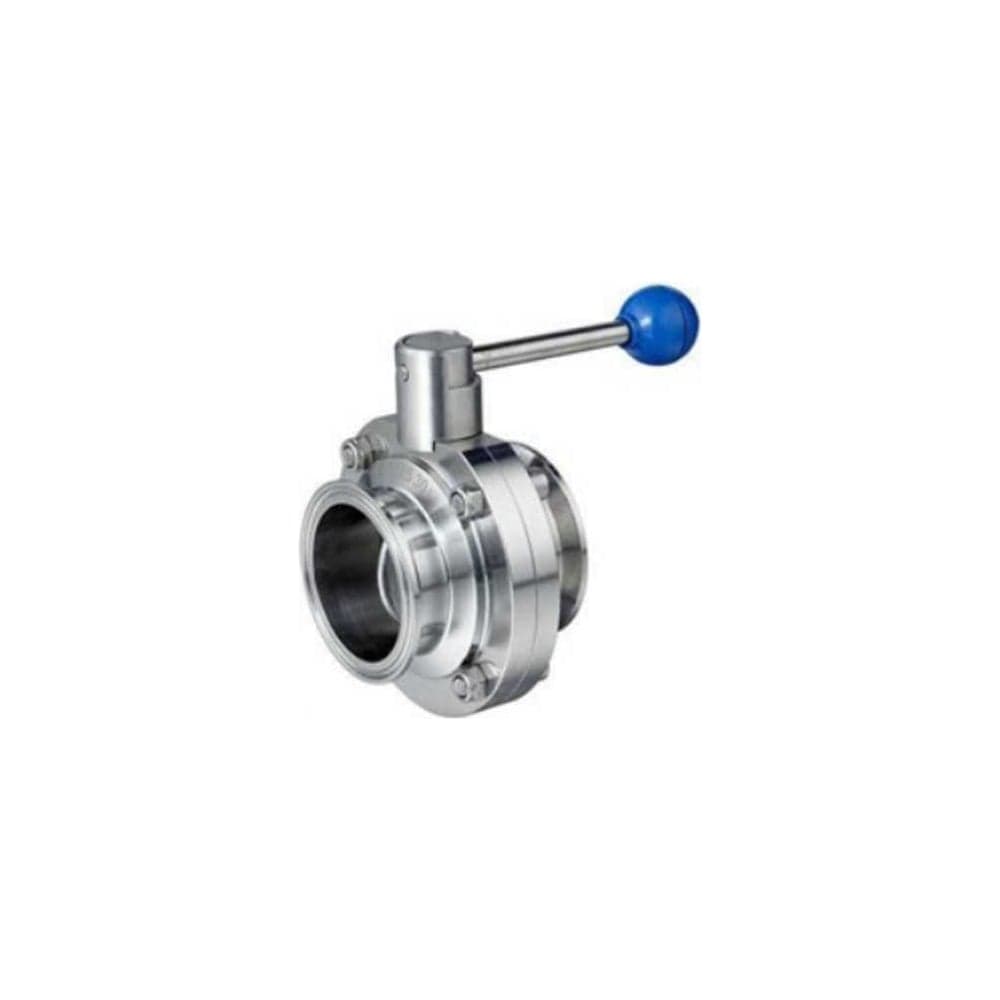 Дисковый нержавеющий затвор TITAN LOCK AISI304 DN25, типа clamp-clamp TLSD025CLS