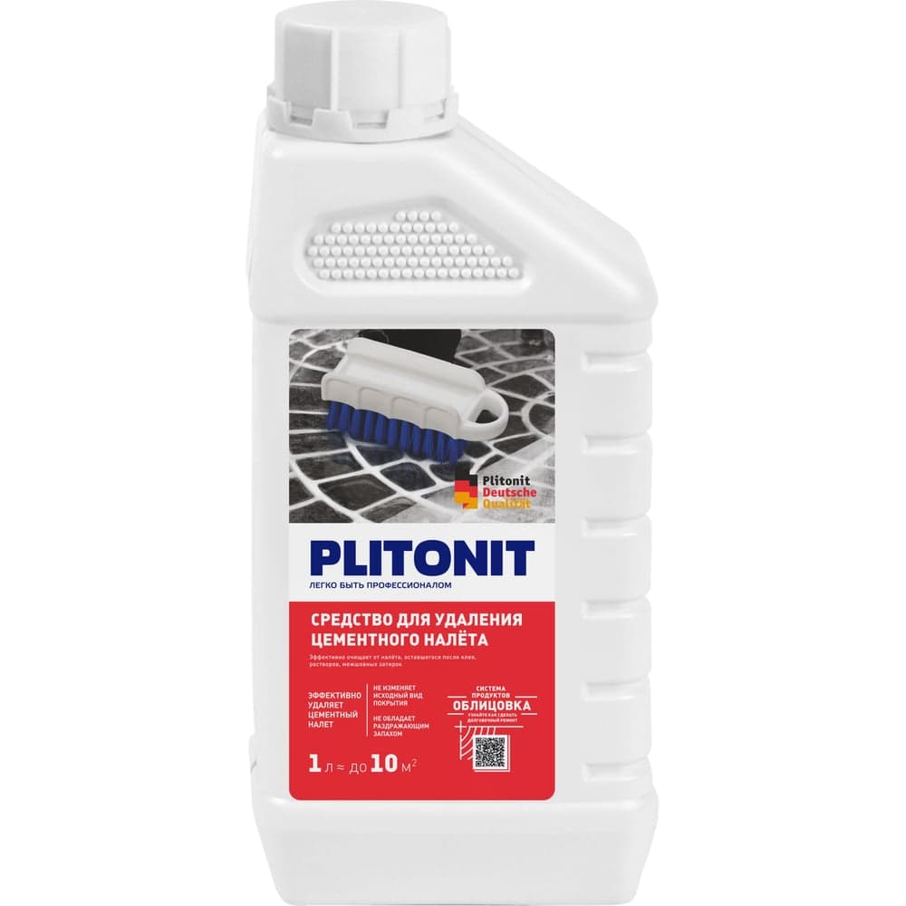 Средство для удаления цементного налета PLITONIT 1 л 17800 Н009013