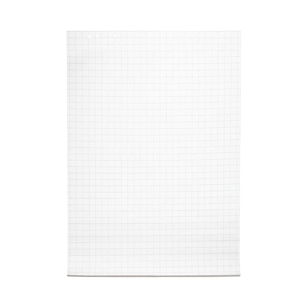 Бумага для флипчартов Комус клетка, 67,5x98 см, 20 л, 80 г, белизна 92 1807817