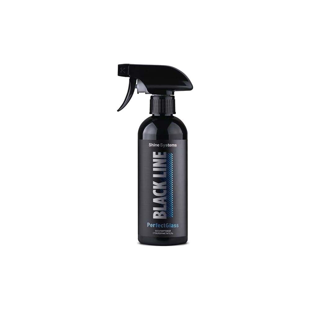 Бесспиртовой стеклоочиститель Shine systems Black line perfectglass 400 мл SSBL983