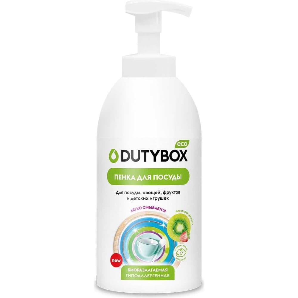 Эко-пенка для мытья посуды, овощей и фруктов DUTYBOX 500 мл db-1210