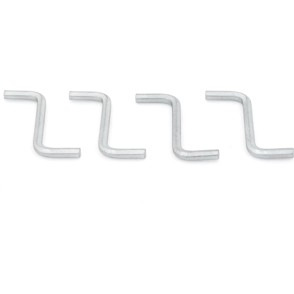Ключи Palladium Z-образные, шестигранные, SW3 и SW4, оцинкованные JF-46 BH (4 шт.) 115843