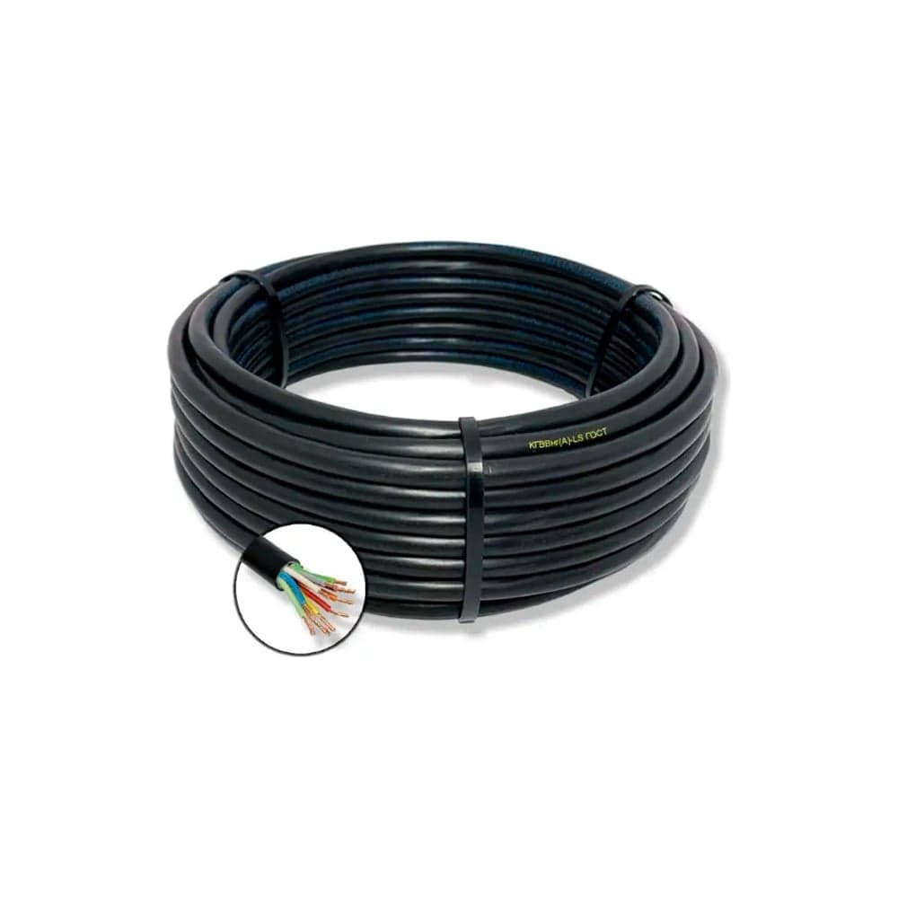 Кабель ПРОВОДНИК кгввнг(a)-ls 10x0.75 мм2, гибкий, 1м OZ62062L1