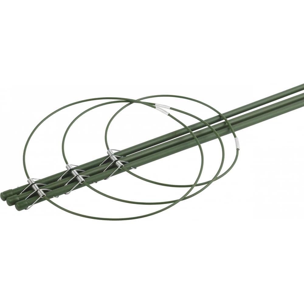 Поддержка для цветов 3 кольца 60см GREEN APPLE Б0008276