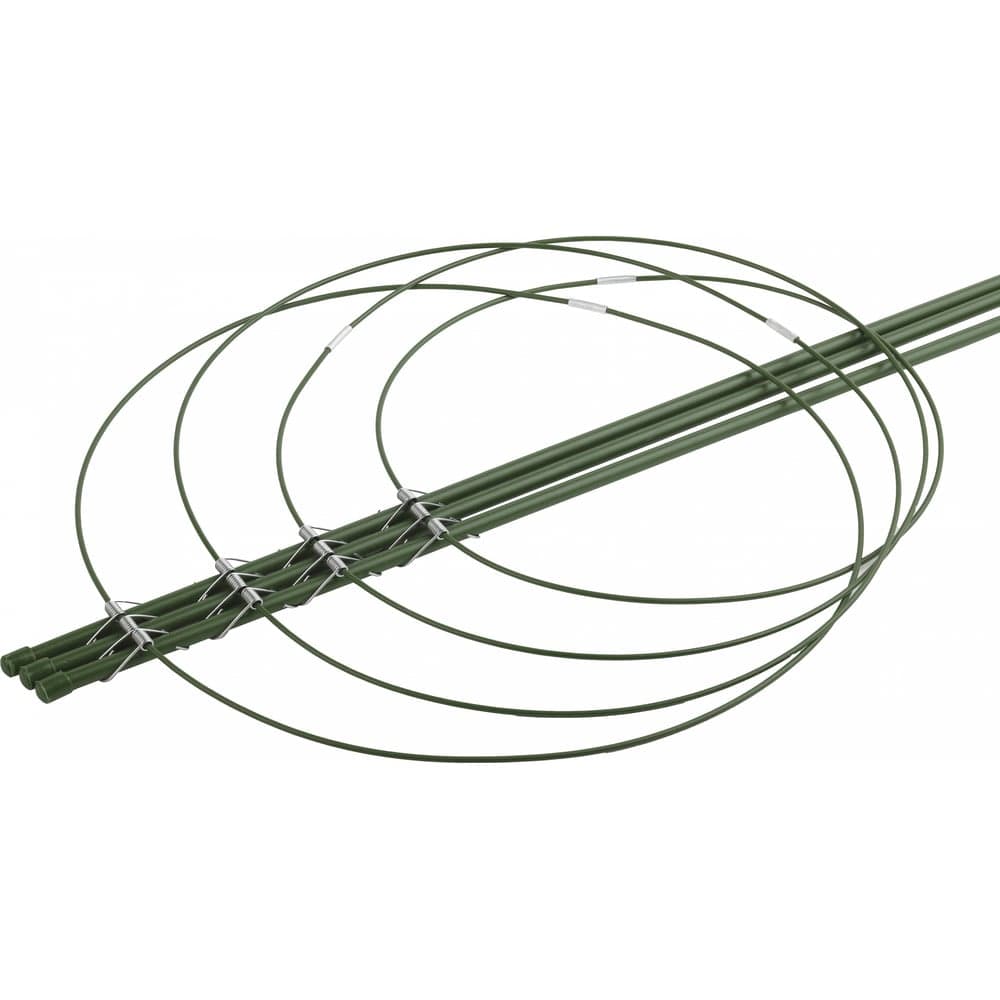 Поддержка для цветов 4 кольца 90см GREEN APPLE Б0008278
