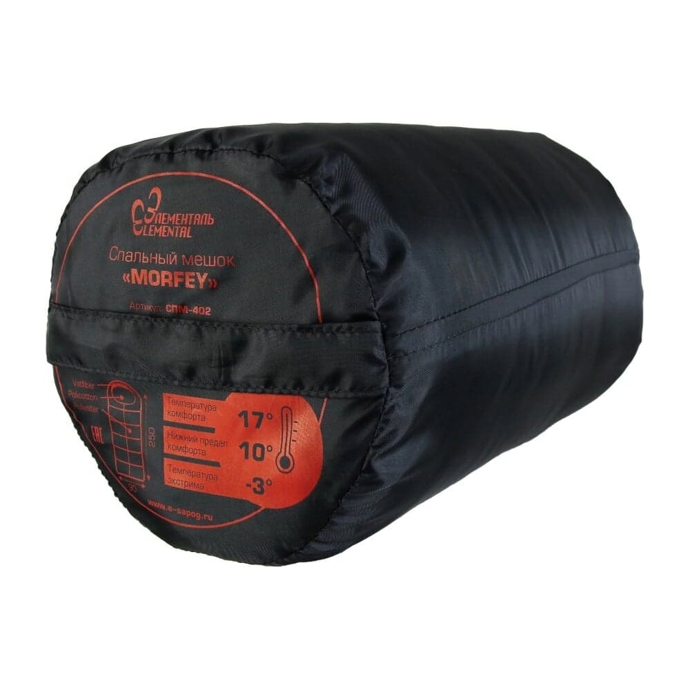 Спальный мешок Ifrit MORFEY -3 Taffeta 190Т, температура комфорт: +17/+7, температура экстрим: -3 СПМ-402 4630086586516