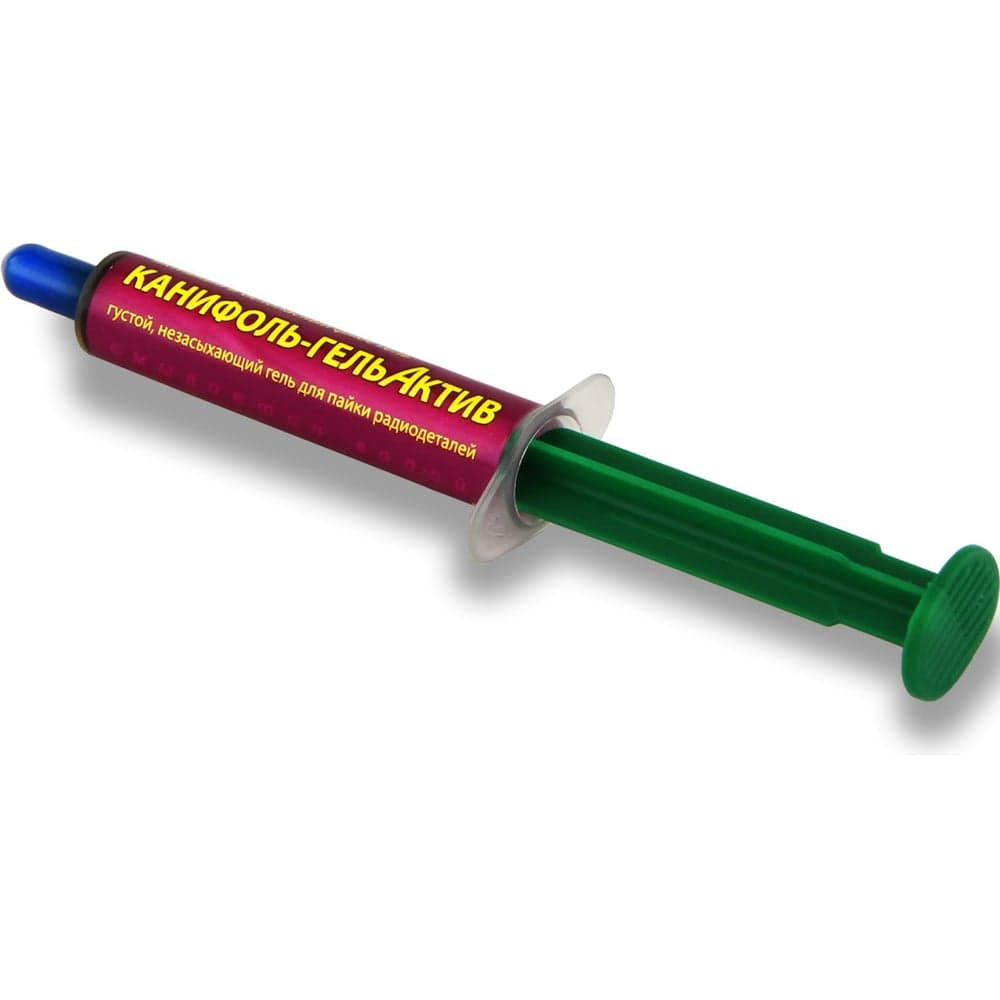 Канифоль-гель Актив (шприц 2 мл) Connector КА-AKSHP
