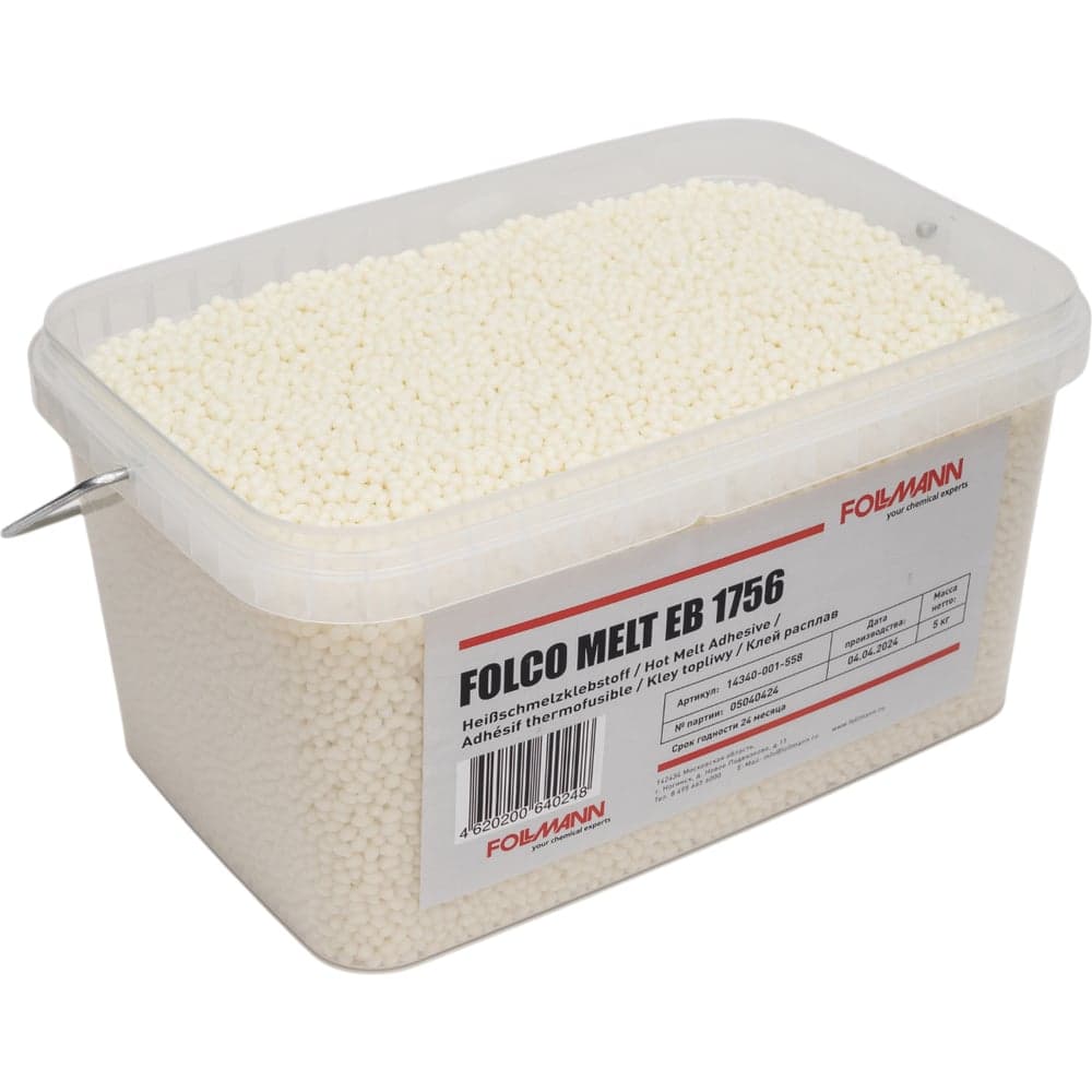 Клей FOLCO MELT EB 1542 расплав (ведро 5 кг) Follmann 14340-012-558 - 2