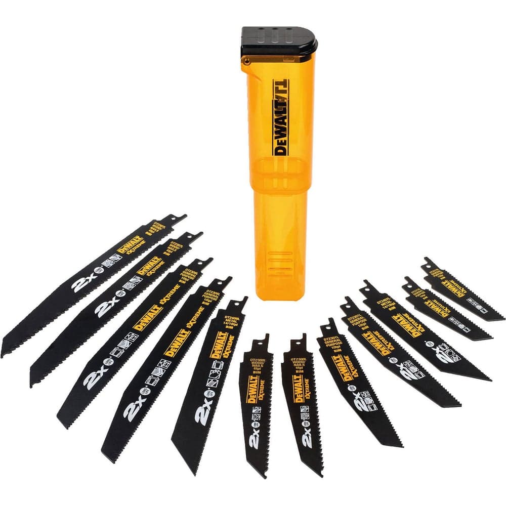 Набор полотен по металлу и дереву, 12 шт. DEWALT DT2441L