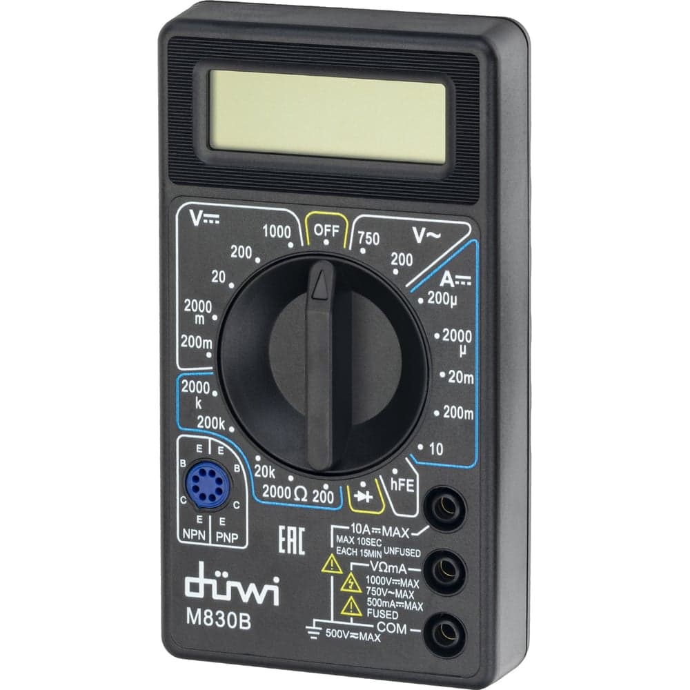 Цифровой мультиметр duwi M830B PROFI 26043 1