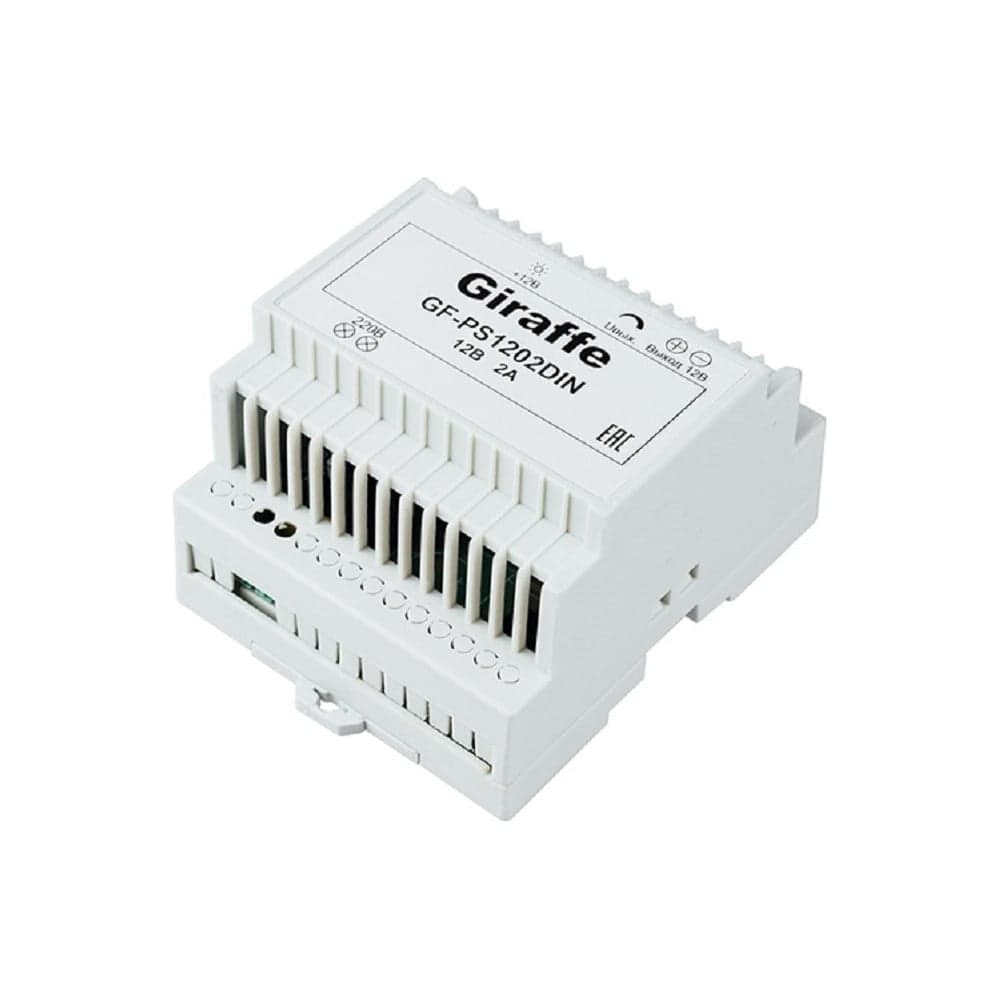 Блок питания на DIN рейку Giraffe GF-PS1202DIN gf0399