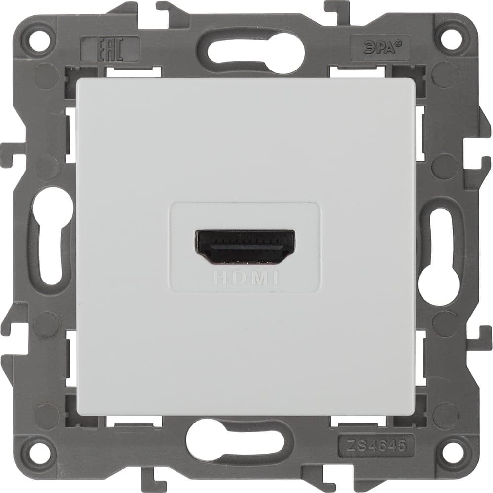 Розетка HDMI ЭРА 14-3114-01 IP20, Elegance, белый Б0034332