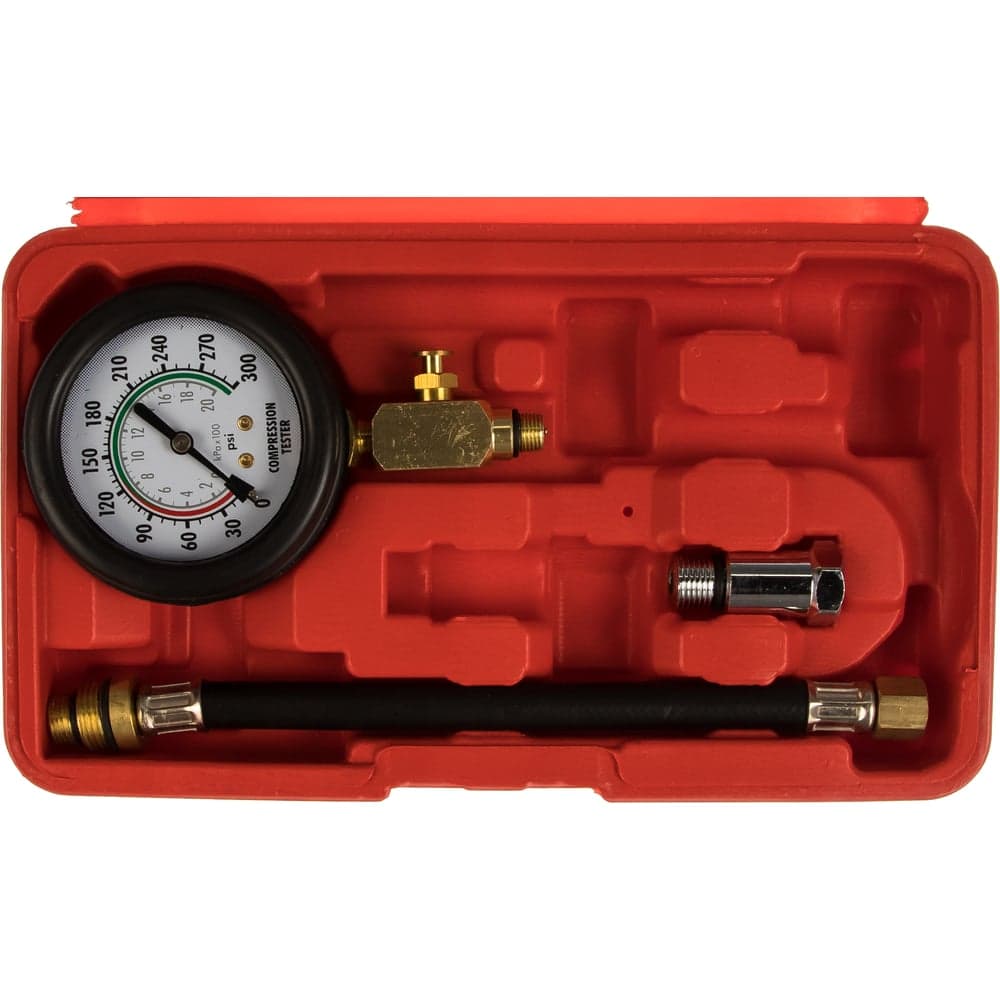 Компрессометр 0-300PSI, 14мм и 18мм, AE&amp;T TA-G1097