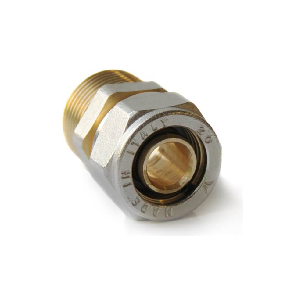 Муфта с НР компресс. PRO AQUA 16x1/2 K01-16-M15