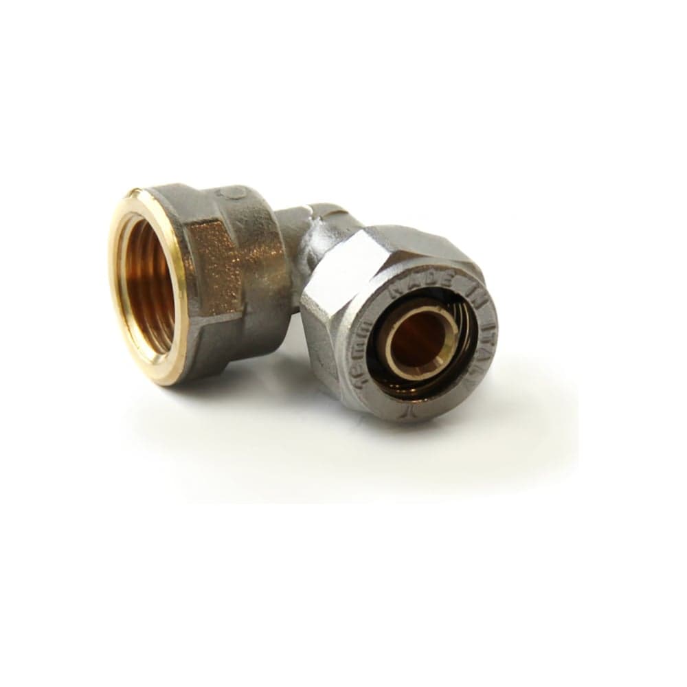 Угольник с ВР PRO AQUA компресс. 16x1/2 K02-16-F15