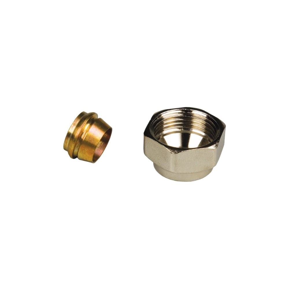 Уплотнительный фитинг для медной трубки BYR PEX Ду15-G3/4'' евроконус 4062