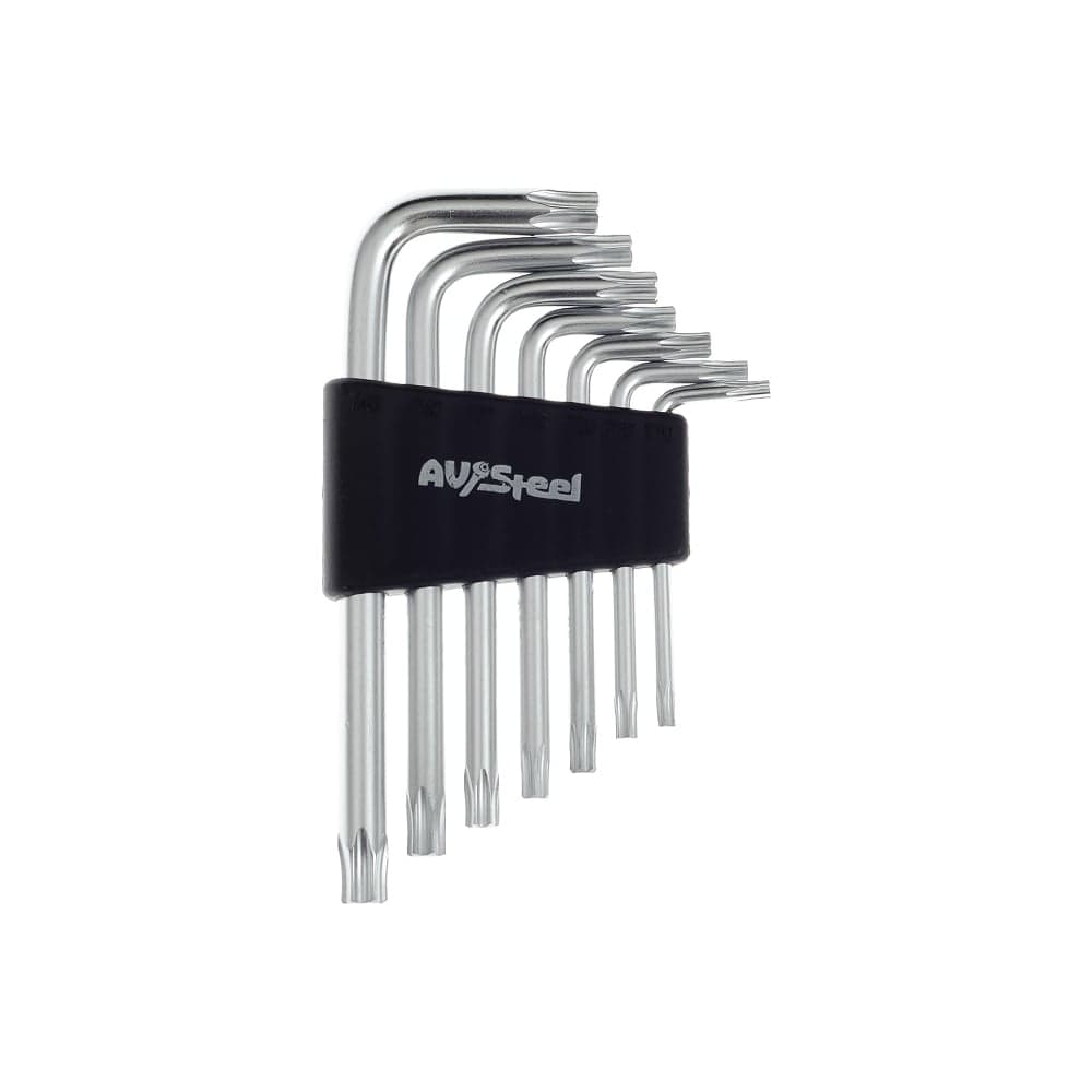 Набор Г-образных ключей TORX T10-T40 7 предметов AV Steel AV-367107