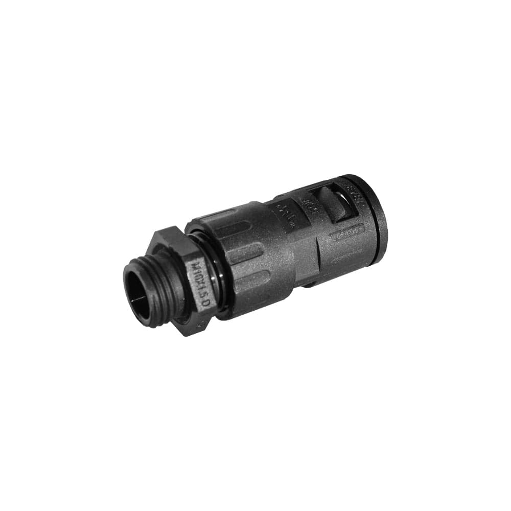 Муфта для гофрированных труб Weyer WQGZ1-P09B/AD13.0 - коннектор прямой, нар. PG09 WE0404100