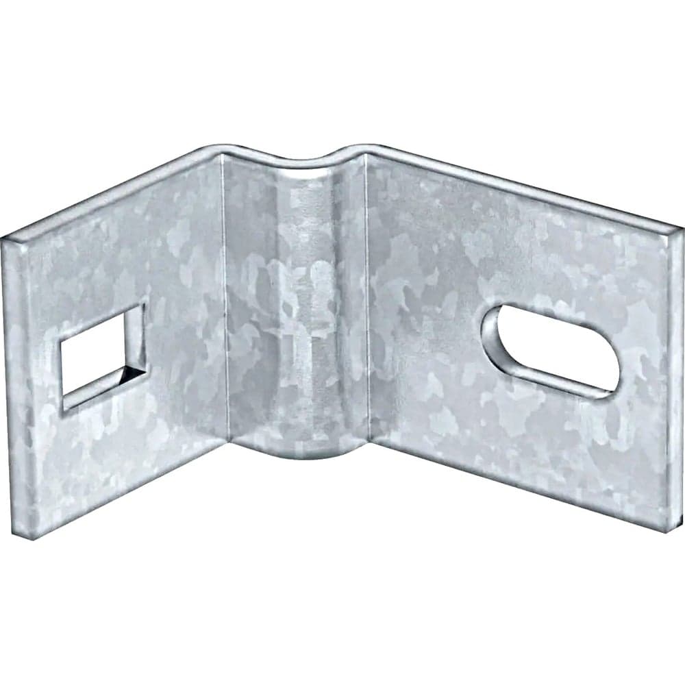 Крепежный уголок OBO Bettermann 80x65x55 мм, S=5 мм, горцинк, М12 6019528