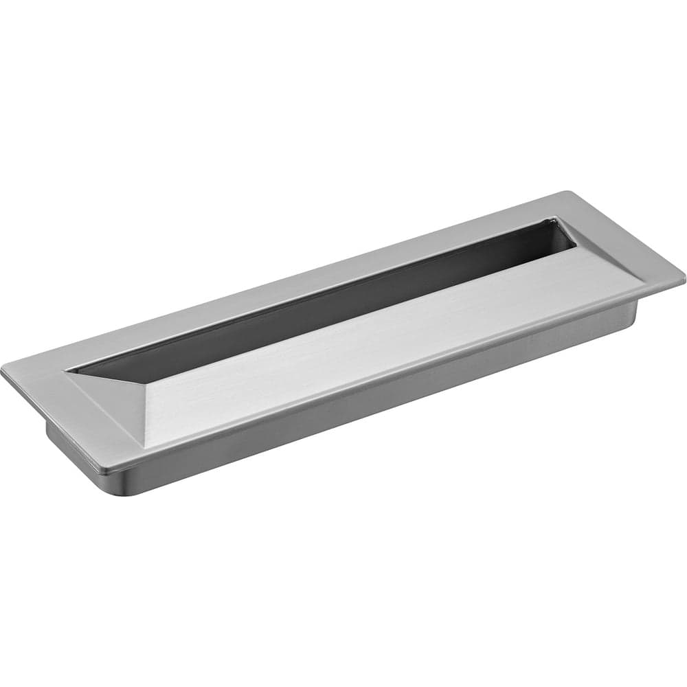 Ручка с зацепом для раздвижных дверей MORELLI MHS128 SC цвет матовый хром 9014508