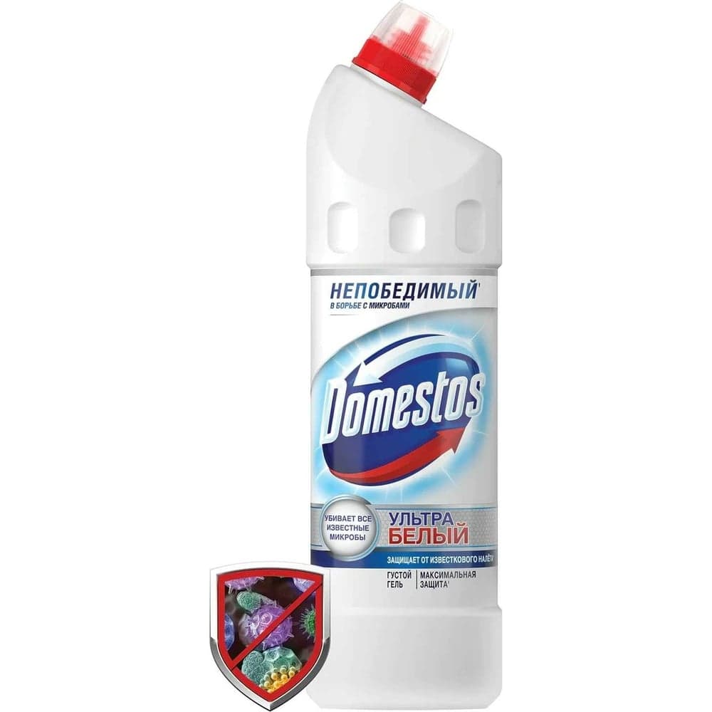 Средство чистящее для унитаза DOMESTOS ультра белый 8712561015882
