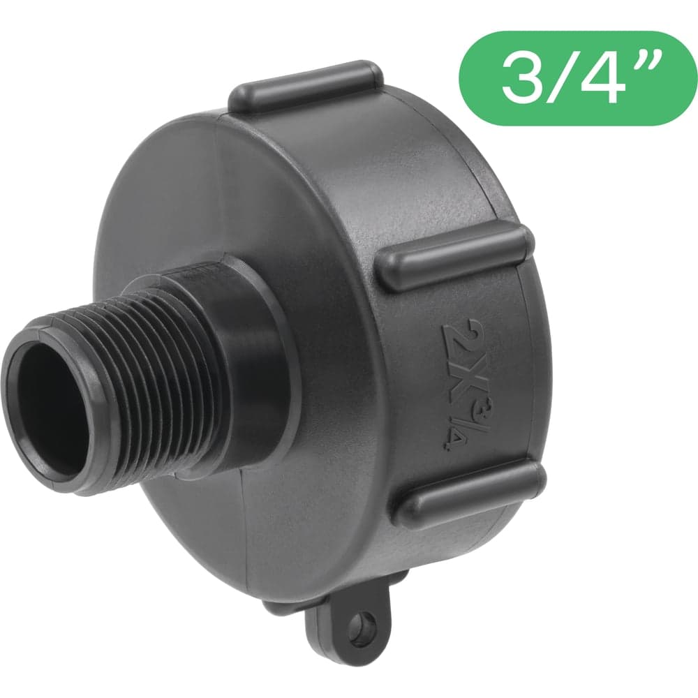 Переходник на еврокуб ПоливНаДаче 2"(S60) х 3/4" (наружная резьба) S60x34HP