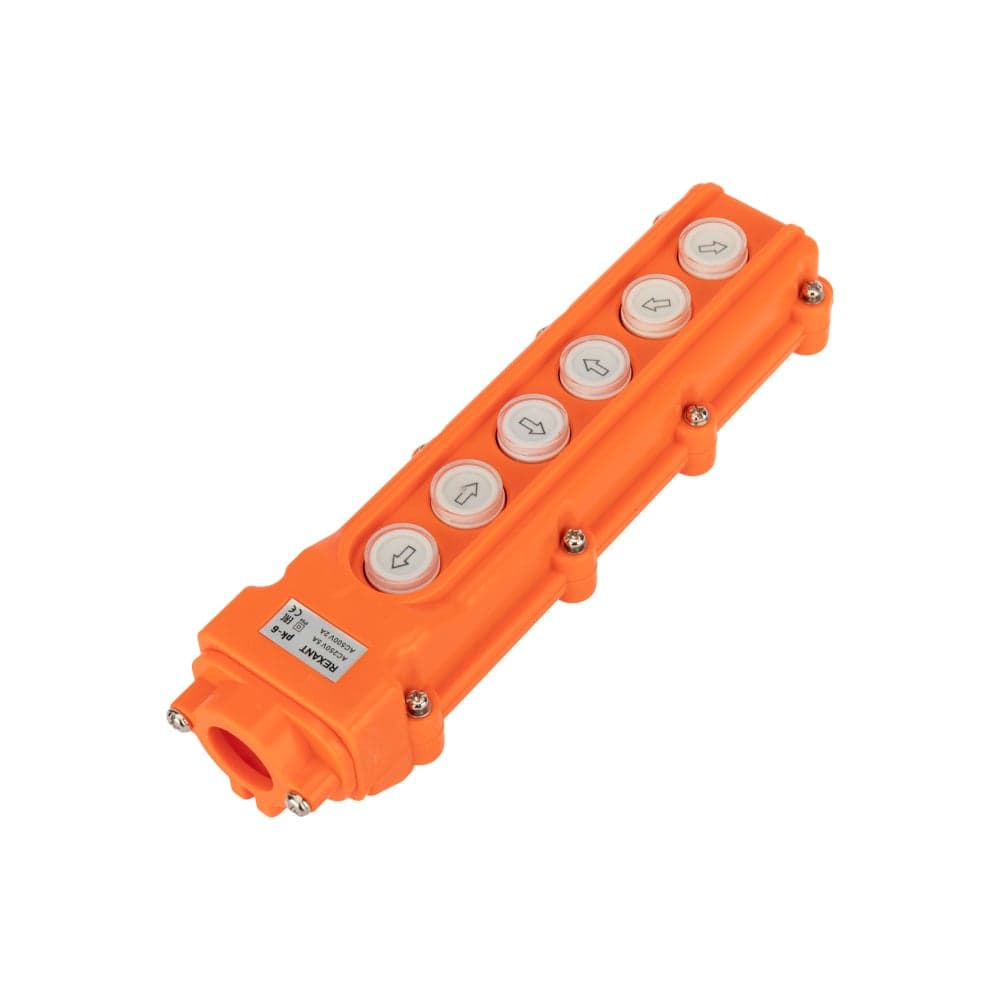Кнопочный пульт REXANT пk-6 на 6 кнопок, ip54 36-9212