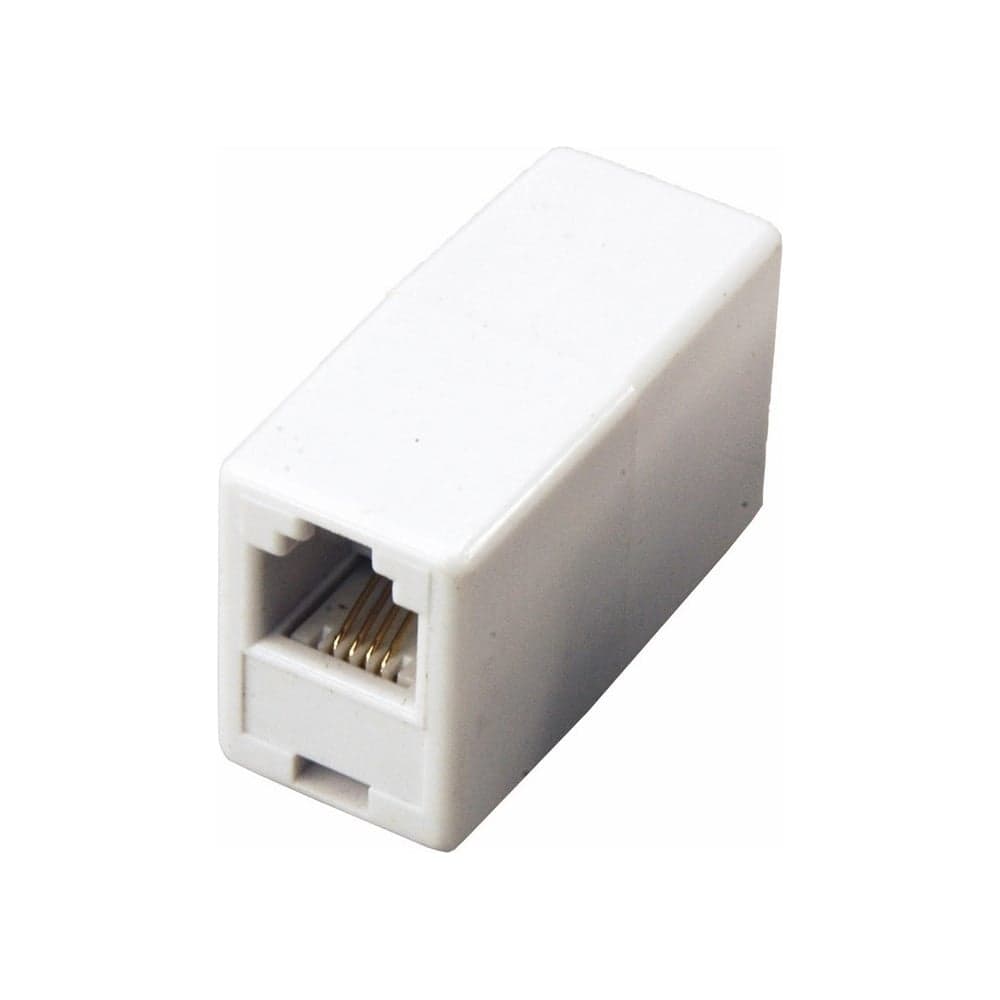 Телефонный проходной адаптер REXANT utp, rj-14, 6p4c, cat 3 03-0022